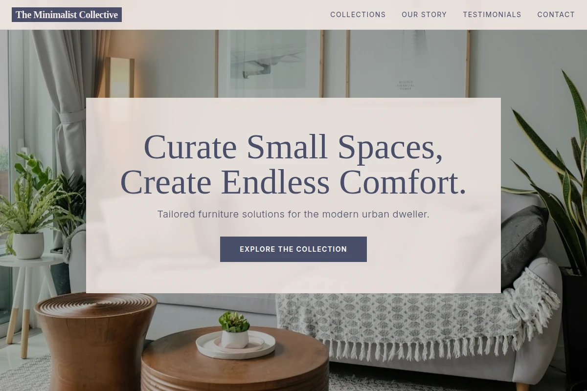 Tiny Furniture