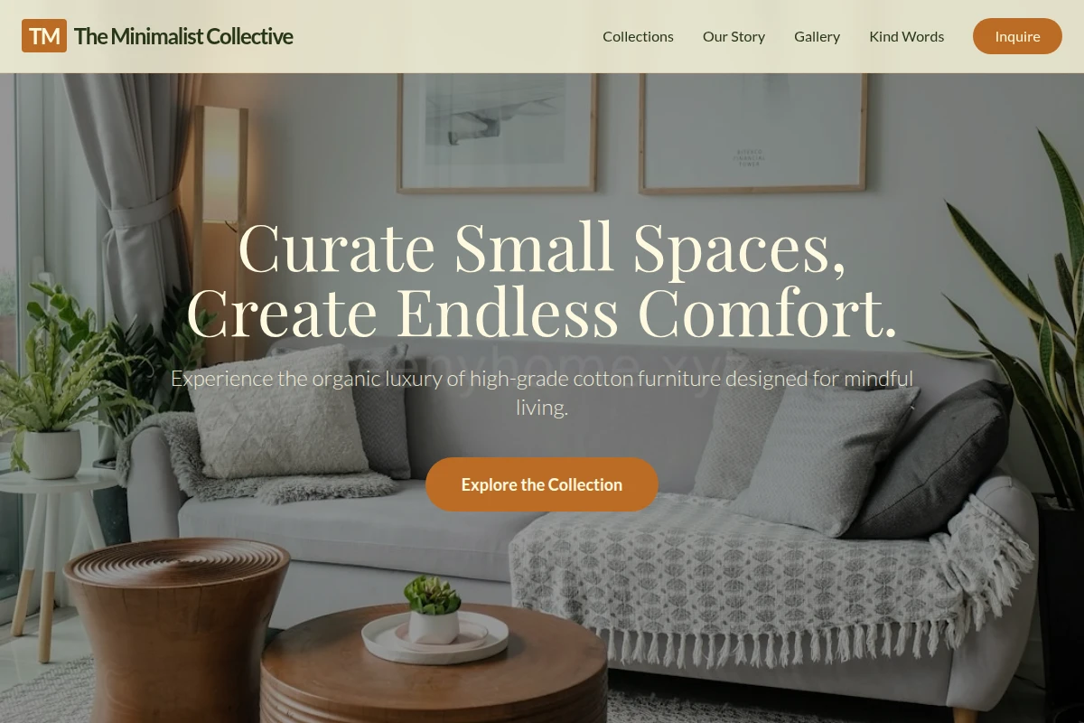 Cotton Furniture
