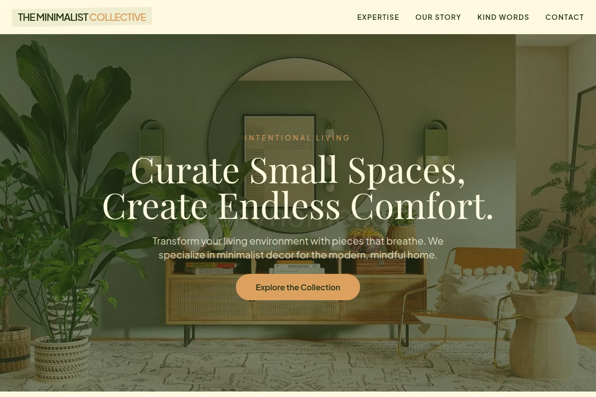 Minimal Home Decor